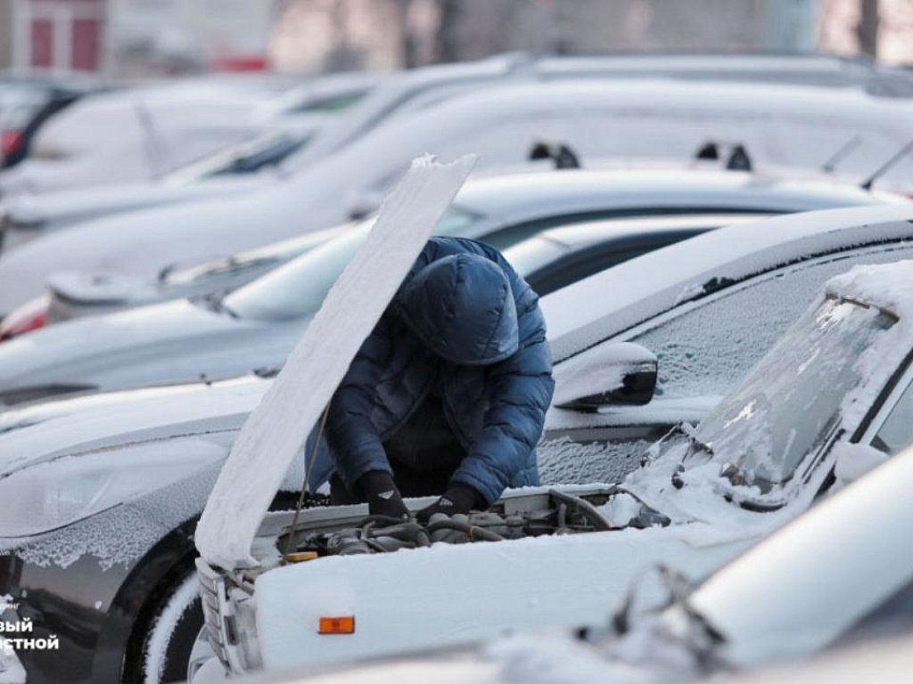 Аварии автомобилей в сильный Мороз