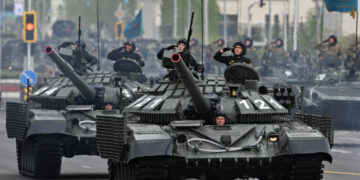 В Казахстане День защитника Отечества посвятили 80-летию Великой Победы