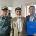 В Усть-Каменогорске военнослужащие поздравили ветерана войны с днем рождения