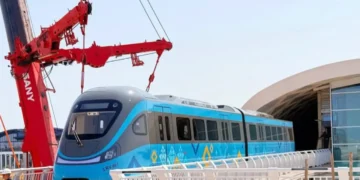 В Астану доставлены первые вагоны ЛРТ из Китая