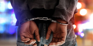 Man in handcuffs