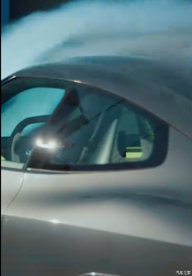 Электрический Volkswagen Mission Efficiency на дороге