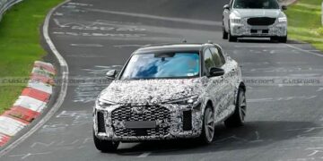 Прототип Audi RS Q5 Sportback на дорожных испытаниях