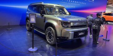 Внедорожник BAIC XingTan 5X на автосалоне в Китае