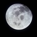 Луна, снятая с корабля Apollo 11