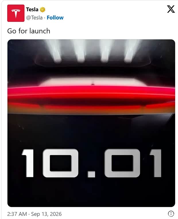 Tesla перенесла показ нового Roadster на октябрь,图片2