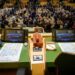 Зал Генеральной Ассамблеи ООН в Нью-Йорке