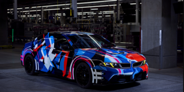 Прототип электрического BMW M3